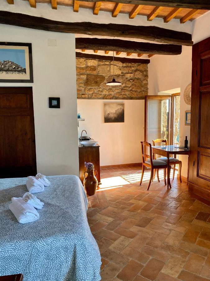 La Sorpresa Monolocale Con Vista Vallata Pitigliano Exteriör bild
