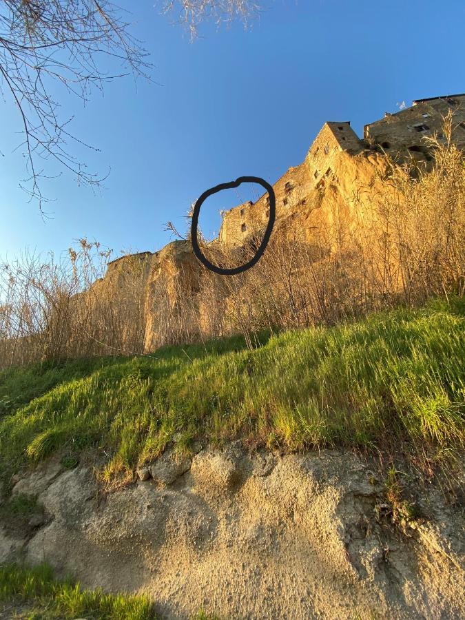 La Sorpresa Monolocale Con Vista Vallata Pitigliano Exteriör bild
