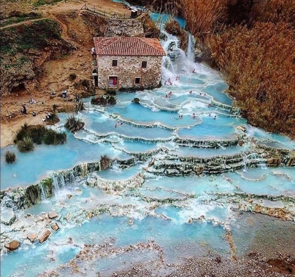 La Sorpresa Monolocale Con Vista Vallata Pitigliano Exteriör bild